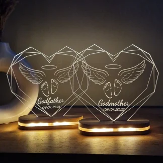 Акриловий світильник як подарунок на перше причастя