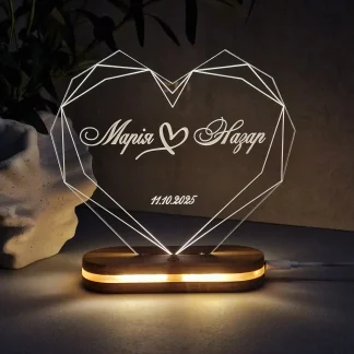 Світильник з унікальним дизайном для особливого подарунка для нього